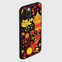 Чехол для iPhone 12 Pro Русский мотив, цвет: 3D-черный — фото 2