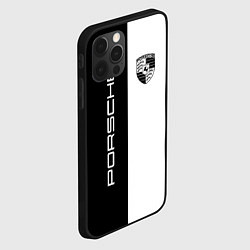 Чехол для iPhone 12 Pro Porsche Design, цвет: 3D-черный — фото 2