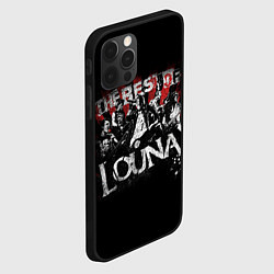 Чехол для iPhone 12 Pro The best of Louna, цвет: 3D-черный — фото 2