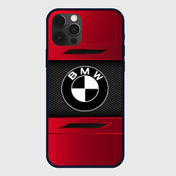 Чехол для iPhone 12 Pro BMW SPORT, цвет: 3D-черный