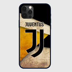 Чехол для iPhone 12 Pro FC Juventus: Old Style, цвет: 3D-черный