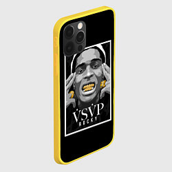 Чехол для iPhone 12 Pro ASAP Rocky: Gold Edition, цвет: 3D-желтый — фото 2