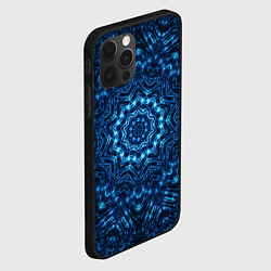 Чехол для iPhone 12 Pro Космическая мандала, цвет: 3D-черный — фото 2