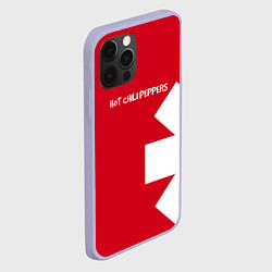 Чехол для iPhone 12 Pro RHCP: Red Style, цвет: 3D-светло-сиреневый — фото 2