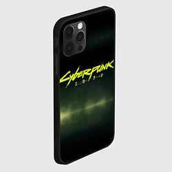 Чехол для iPhone 12 Pro Cyberpunk 2077, цвет: 3D-черный — фото 2