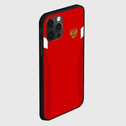 Чехол для iPhone 12 Pro Сборная России, цвет: 3D-черный — фото 2