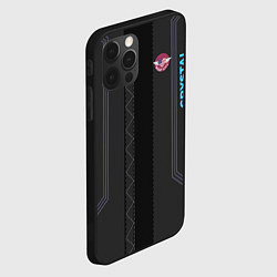 Чехол для iPhone 12 Pro Cyberpunk 2077: Crystal Jock, цвет: 3D-черный — фото 2