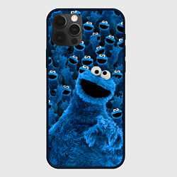 Чехол для iPhone 12 Pro Безумие коржика, цвет: 3D-черный