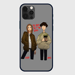Чехол для iPhone 12 Pro End of the f*cking world, цвет: 3D-черный