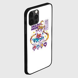 Чехол для iPhone 12 Pro Sailor Meow, цвет: 3D-черный — фото 2