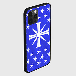Чехол для iPhone 12 Pro Far Cry 5: Blue Cult Symbol, цвет: 3D-черный — фото 2
