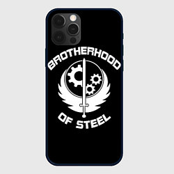 Чехол для iPhone 12 Pro Brothood of Steel, цвет: 3D-черный