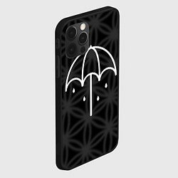 Чехол для iPhone 12 Pro BMTH Umbrella, цвет: 3D-черный — фото 2