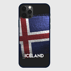 Чехол для iPhone 12 Pro Iceland Style, цвет: 3D-черный