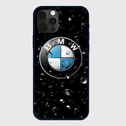 Чехол для iPhone 12 Pro BMW под Дождём, цвет: 3D-черный