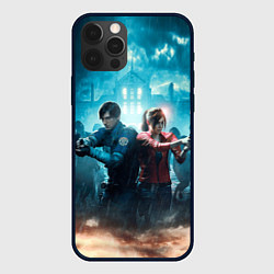 Чехол для iPhone 12 Pro Resident Evil 2, цвет: 3D-черный