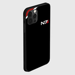 Чехол для iPhone 12 Pro MASS EFFECT N7, цвет: 3D-черный — фото 2