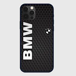 Чехол для iPhone 12 Pro BMW, цвет: 3D-черный