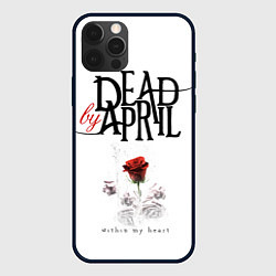 Чехол для iPhone 12 Pro Dead by April, цвет: 3D-черный