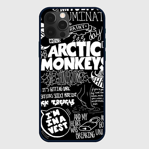 Чехол iPhone 12 Pro Arctic Monkeys: I'm in a Vest / 3D-Черный – фото 1