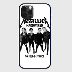 Чехол для iPhone 12 Pro Metallica: Hardwired, цвет: 3D-черный