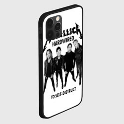 Чехол для iPhone 12 Pro Metallica: Hardwired, цвет: 3D-черный — фото 2