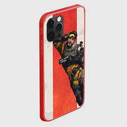 Чехол для iPhone 12 Pro Apex Legends: Mirage, цвет: 3D-красный — фото 2