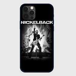Чехол для iPhone 12 Pro Nickelback Rock, цвет: 3D-черный