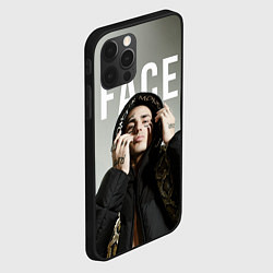 Чехол для iPhone 12 Pro FACE: Slime, цвет: 3D-черный — фото 2
