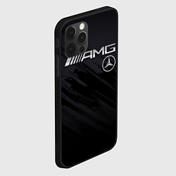 Чехол для iPhone 12 Pro Mercedes AMG, цвет: 3D-черный — фото 2