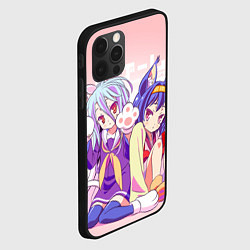 Чехол для iPhone 12 Pro No Game No Life, цвет: 3D-черный — фото 2