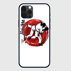 Чехол для iPhone 12 Pro Judo: Japan, цвет: 3D-черный
