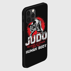 Чехол для iPhone 12 Pro Judo: Human Body, цвет: 3D-черный — фото 2