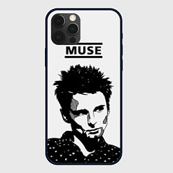 Чехол для iPhone 12 Pro Muse british rock band, цвет: 3D-черный