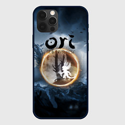Чехол для iPhone 12 Pro Ori and the will of the wisp, цвет: 3D-черный
