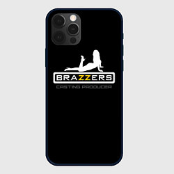 Чехол для iPhone 12 Pro Brazzers casting producer, цвет: 3D-черный