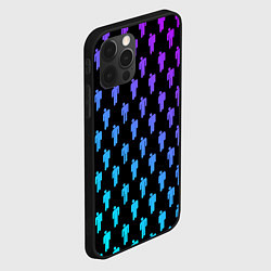 Чехол для iPhone 12 Pro Billie Eilish: Neon Pattern, цвет: 3D-черный — фото 2