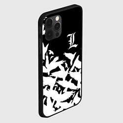 Чехол для iPhone 12 Pro L flying birds, цвет: 3D-черный — фото 2