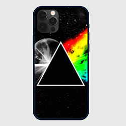 Чехол для iPhone 12 Pro PINK FLOYD, цвет: 3D-черный