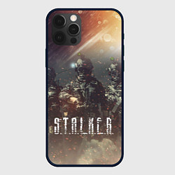 Чехол для iPhone 12 Pro S T A L K E R Чернобыль, цвет: 3D-черный