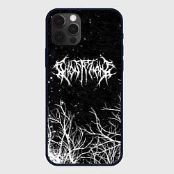 Чехол для iPhone 12 Pro GHOSTEMANE, цвет: 3D-черный