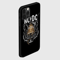 Чехол для iPhone 12 Pro ACDC - hells bells, цвет: 3D-черный — фото 2