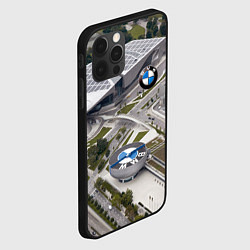 Чехол для iPhone 12 Pro BMW city, цвет: 3D-черный — фото 2