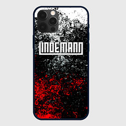 Чехол для iPhone 12 Pro LINDEMANN: Colour Splash, цвет: 3D-черный