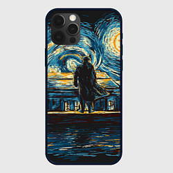 Чехол для iPhone 12 Pro Sherlock, цвет: 3D-черный