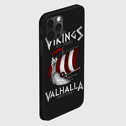 Чехол для iPhone 12 Pro Vikings Valhalla, цвет: 3D-черный — фото 2