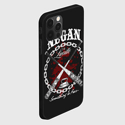 Чехол для iPhone 12 Pro The Walking Dead Negan, цвет: 3D-черный — фото 2