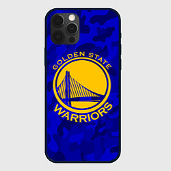 Чехол для iPhone 12 Pro GOLDEN STATE WARRIORS, цвет: 3D-черный
