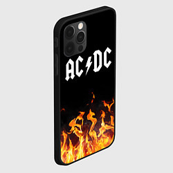 Чехол для iPhone 12 Pro AC DC, цвет: 3D-черный — фото 2
