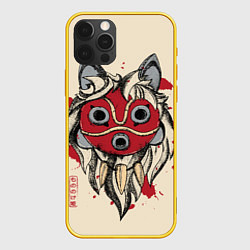 Чехол для iPhone 12 Pro Princess Mononoke, цвет: 3D-желтый